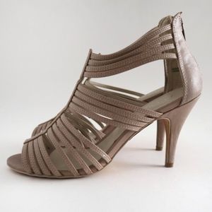 Aldo Nude/Tan High Heel Sandals